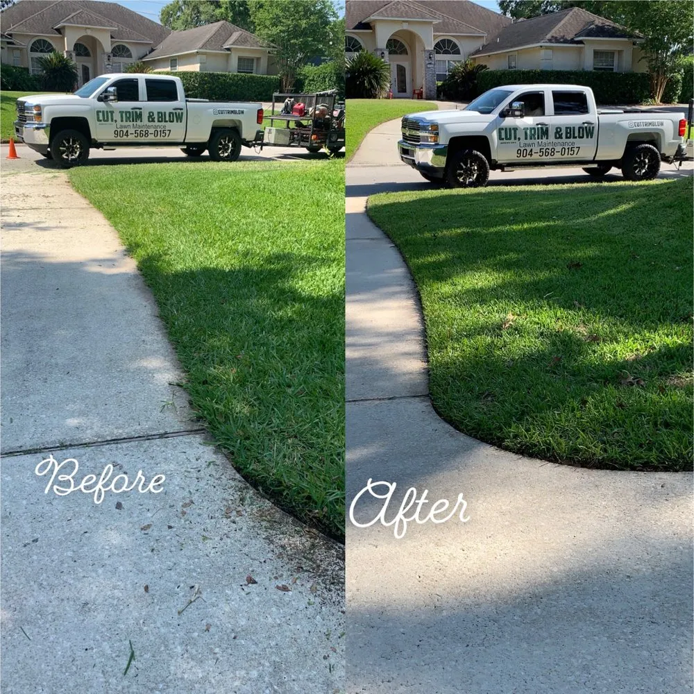 Affordable landscape installation near you in Jacksonville, FL by Cut Trim & Blow
