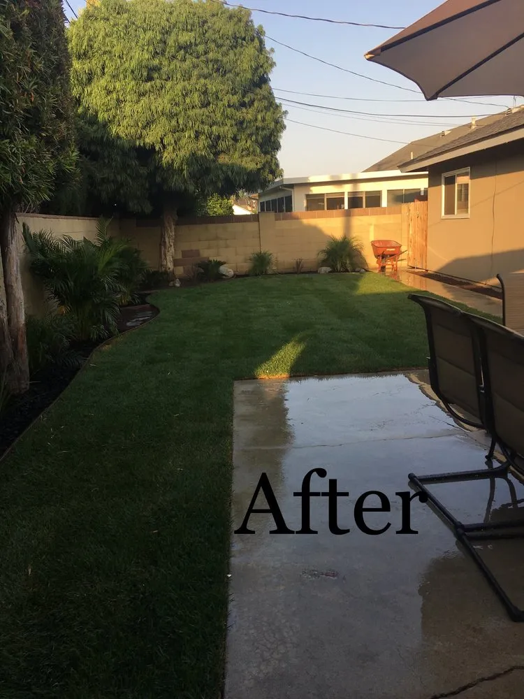 Top-rated outdoor landscaping in Huntington Beach, CA by Cutbertos Professional Landscaping