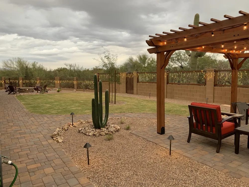 Top-rated outdoor landscaping for outdoor upgrades in Tucson, AZ by Cutler Landscaping