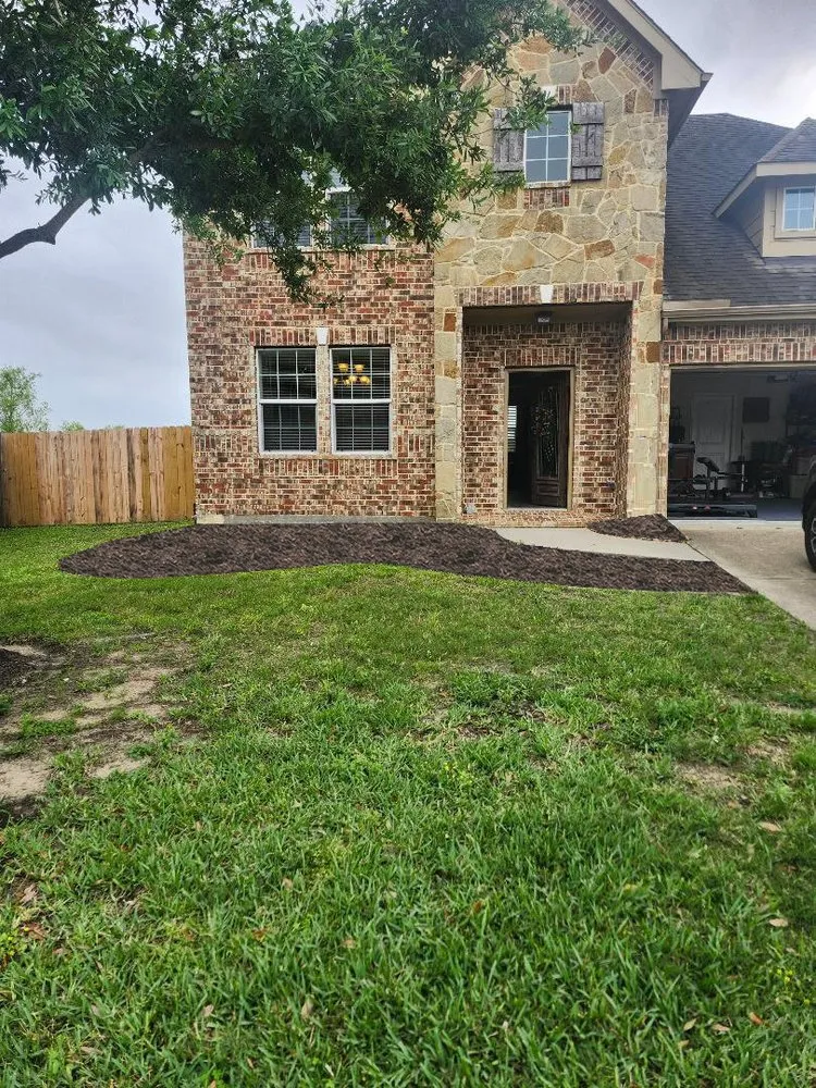 Local lawn mowing service for residential properties in San Leon, TX by Cutline Landscaping