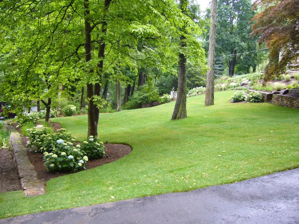 Expert lawn mowing service in Norwalk, CT by Cutn' Edge Landscaping