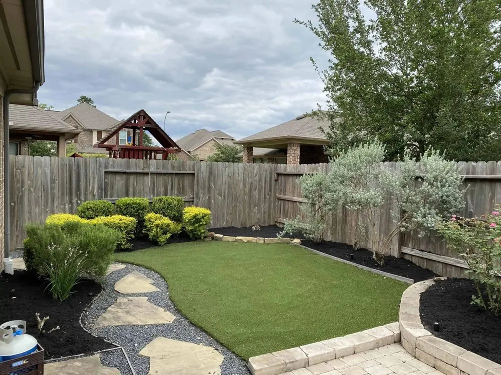 Top-rated landscape design experts serving Kingwood, TX - Cut'n Edge Property Management