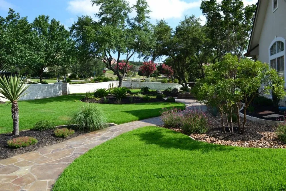 Affordable landscape installation in San Antonio, TX by Cutrite Landscaping