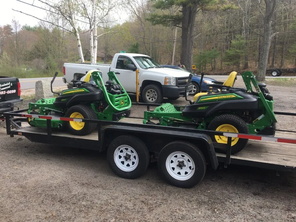 Trusted garden landscaping in Windham, ME by Cutter's Edge Lawn Maintenance and Hydroseeding