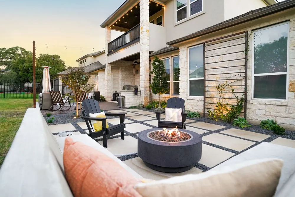 Expert lawn mowing service in Austin, TX by Cutters Landscaping