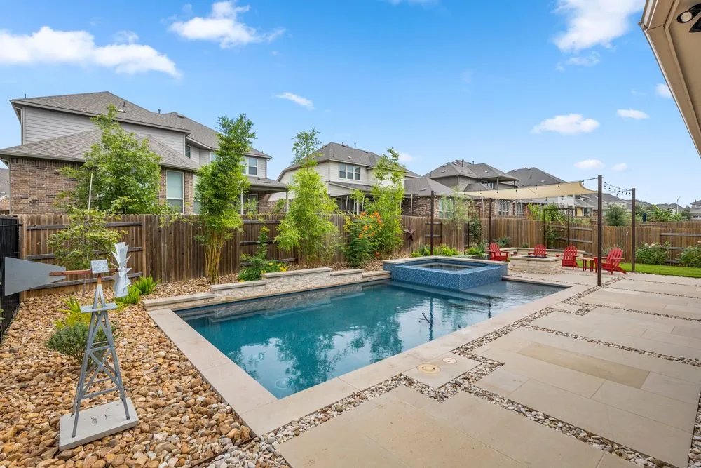 Affordable landscape installation in Austin, TX by Cutters Landscaping