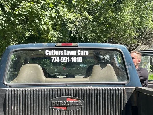 Cutters Lawncare And Fire Wood Logo