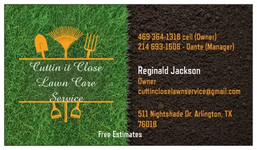 Trusted lawn care service for homes in Arlington, TX by Cuttin It Close Lawn Care Service