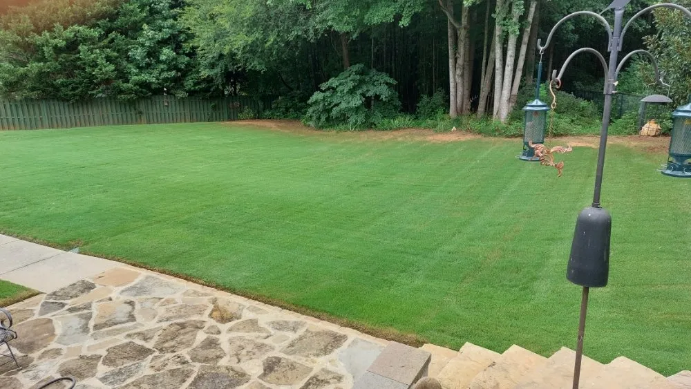 Custom landscape installation experts serving Lawrenceville, GA - Cuttin Up Lawncare & Development