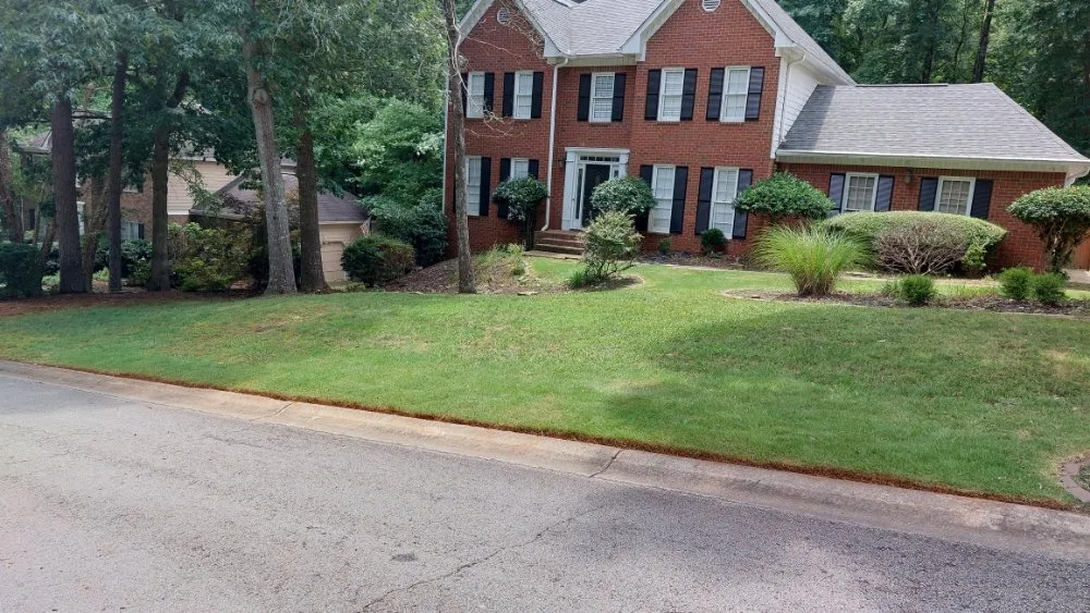 Reliable landscape installation in Lawrenceville, GA by Cuttin Up Lawncare & Development