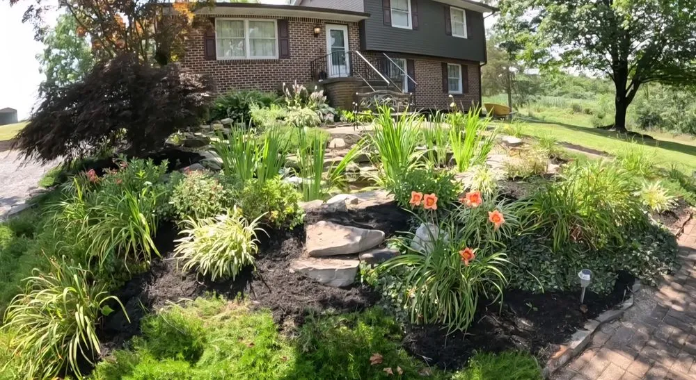 Professional lawn mowing service for residential properties in Greencastle, PA by Cutting Crew