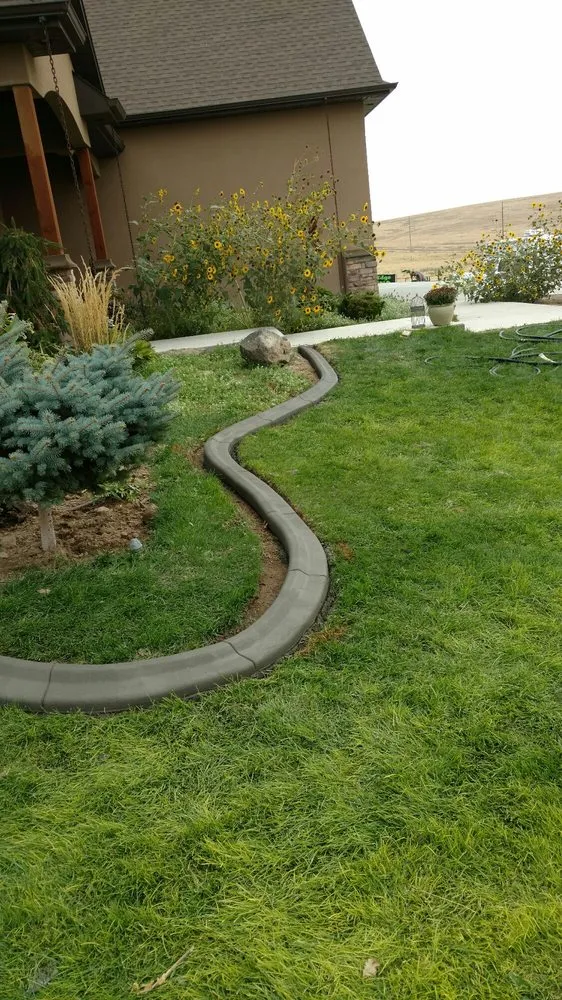 Top-rated outdoor landscaping in Rupert, ID by Cutting Edge Curbing