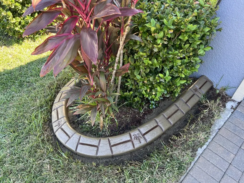 Local landscape design for beautiful yards across Tampa, FL - Cutting Edge Curbing