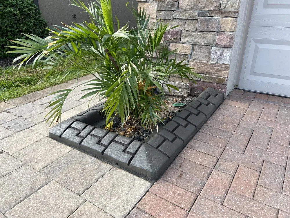 Reliable outdoor landscaping in Tampa, FL by Cutting Edge Curbing