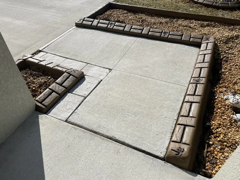 Trusted landscape design for residential properties in Tampa, FL by Cutting Edge Curbing