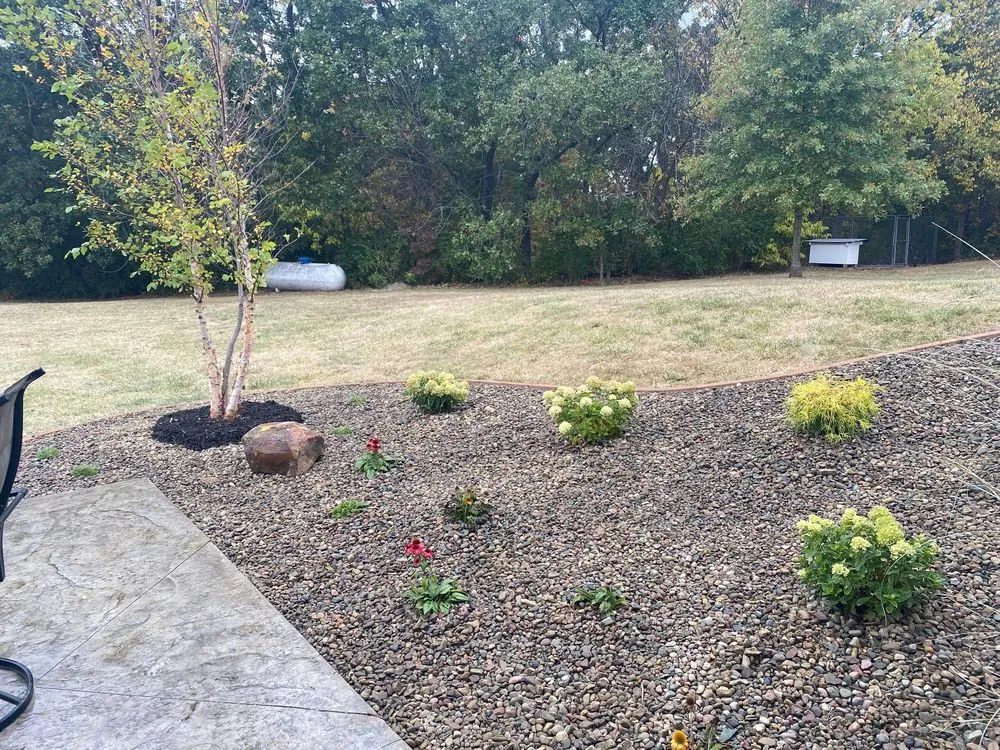 Professional residential landscaping in Lawson, MO by Cutting Edge Landscapes