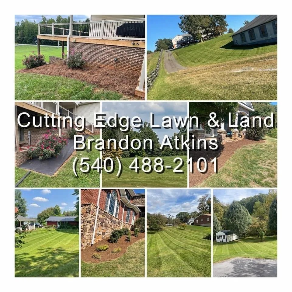 Custom landscape installation in Rocky Mount, VA - Cutting Edge Lawn & Land