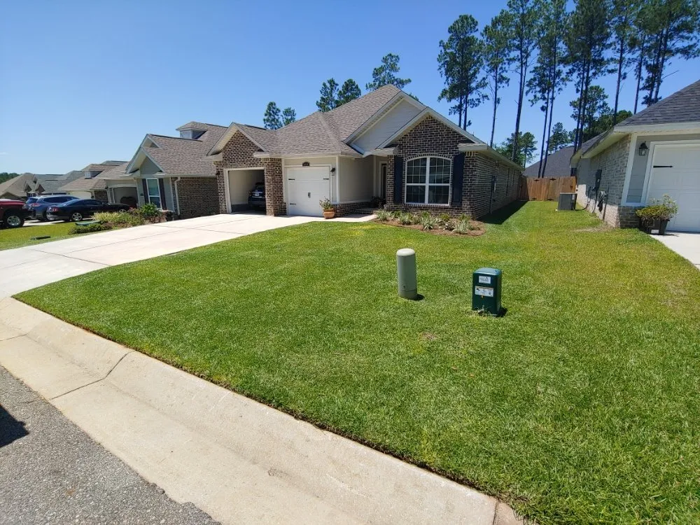 Expert landscaping services for homes in Pensacola, FL by Cutting Edge Lawn Care - Pensacola