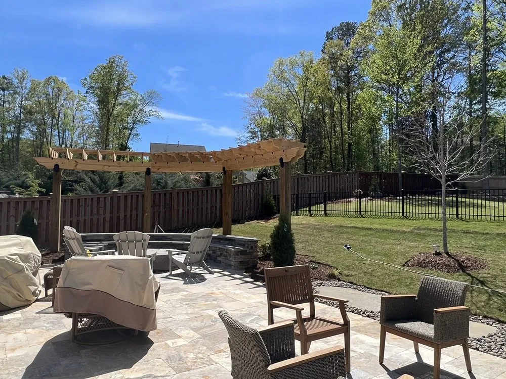 Custom outdoor landscaping for outdoor upgrades in Waxhaw, NC by Cutting Edge Lawn Care & Landscaping