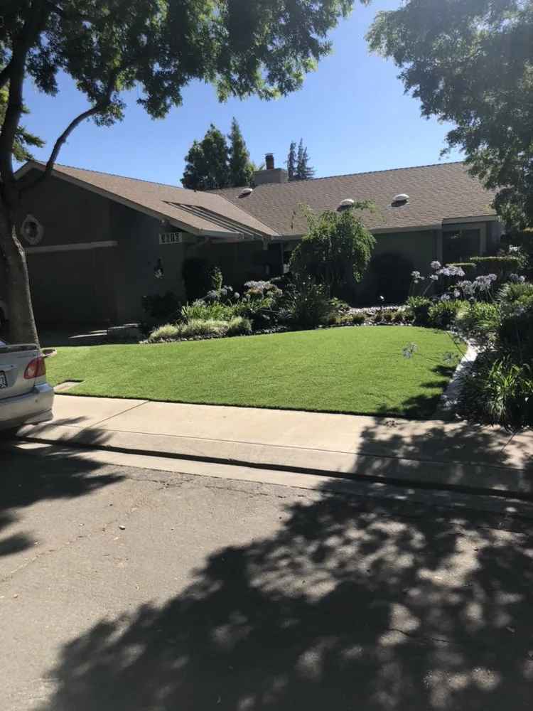 Top-rated garden landscaping near you in Modesto, CA by Cutting Edge Lawn Care And Maintenance