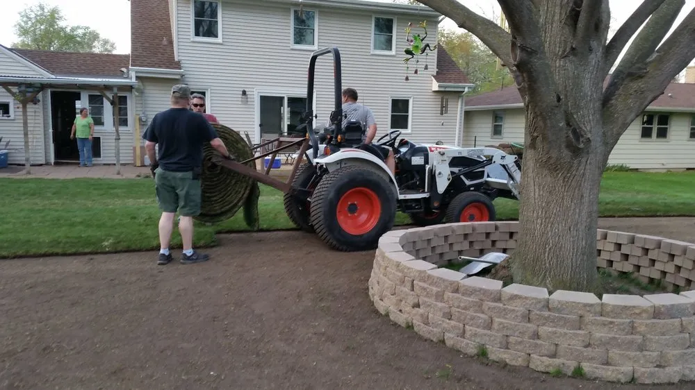 Custom yard maintenance for homes in Green Bay, WI by Cutting Edge Lawn Care