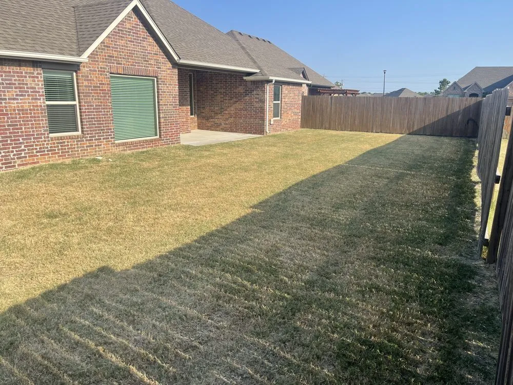 Professional landscape installation for residential properties in Bixby, OK by Cutting Edge Lawn Service