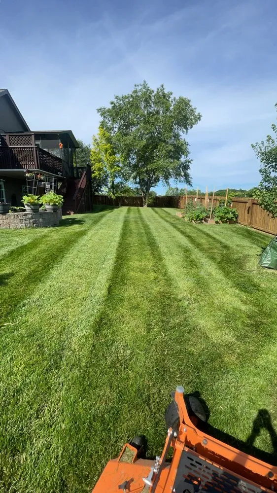 Affordable landscape design in Smithville, MO by Cutting Edge Lawn Solutions
