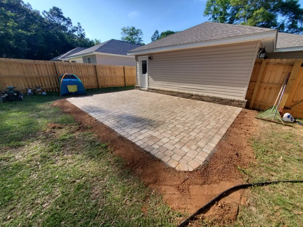 Professional outdoor landscaping in Pensacola, FL by Cutting Edge Pavers Landscapes And Painting