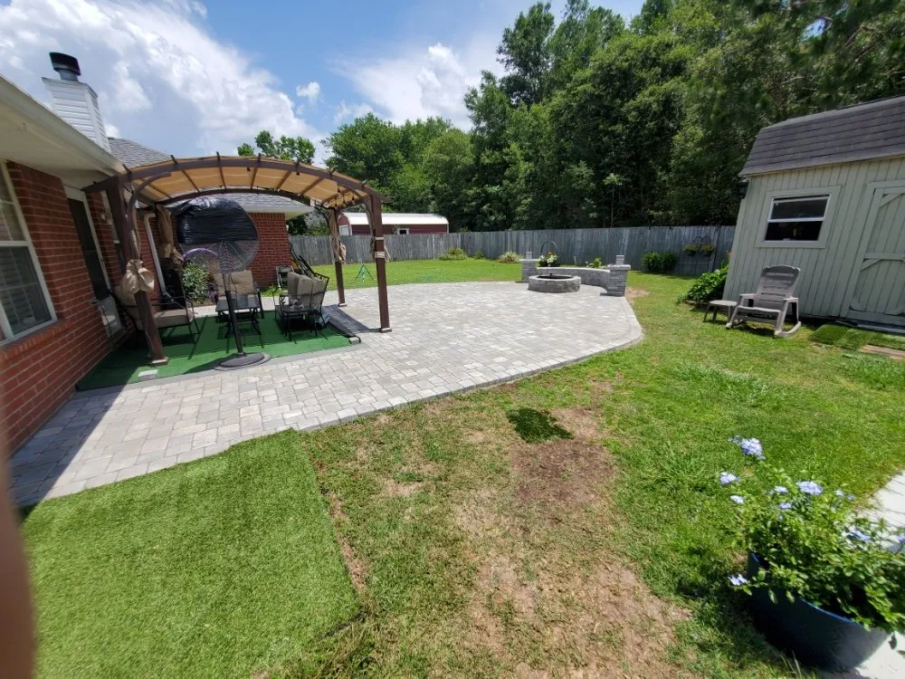 Reliable outdoor landscaping for residential properties in Pensacola, FL by Cutting Edge Pavers Landscapes And Painting