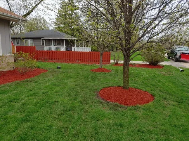 Local landscape installation in Villa Park, IL by Cutting Edge Property Service