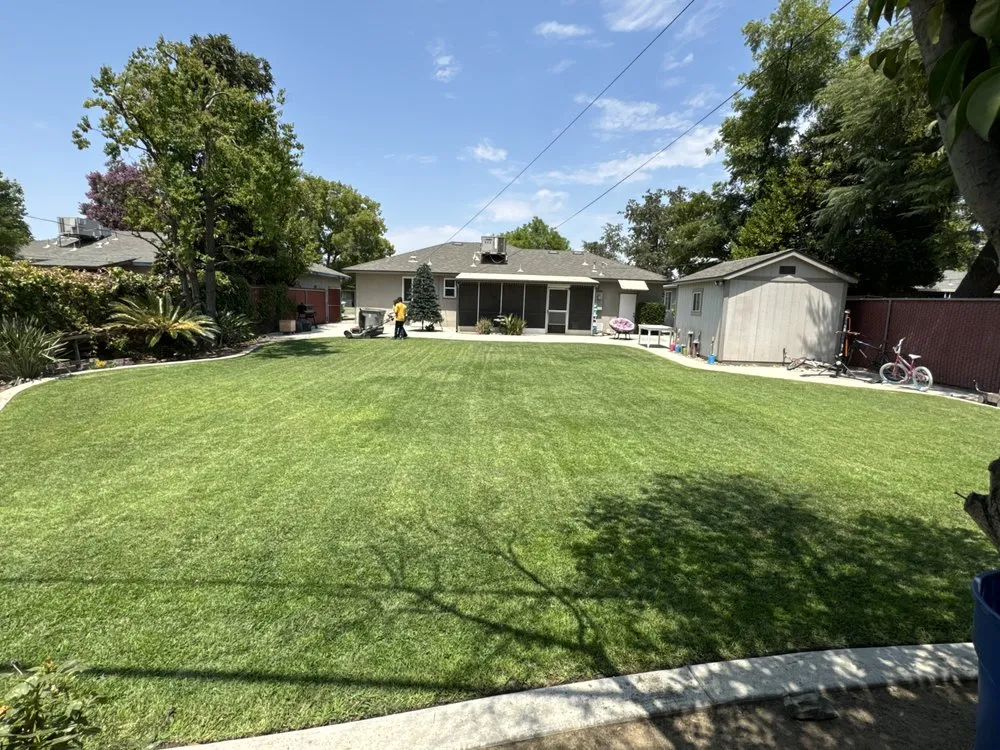 Expert landscape installation in Fresno, CA - Cutting Edge Property Solutions