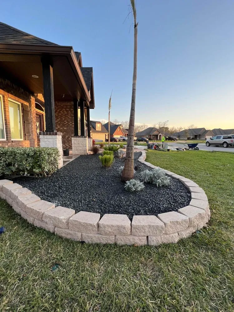 Local landscaping services with custom design in Lake Jackson, TX by Cutting Edge Services