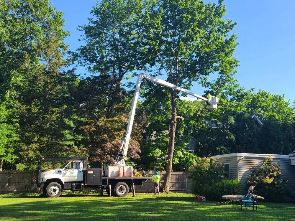 Top-rated lawn mowing service with custom design in Huntington, NY by Cutting Edge Tree and Landscaping