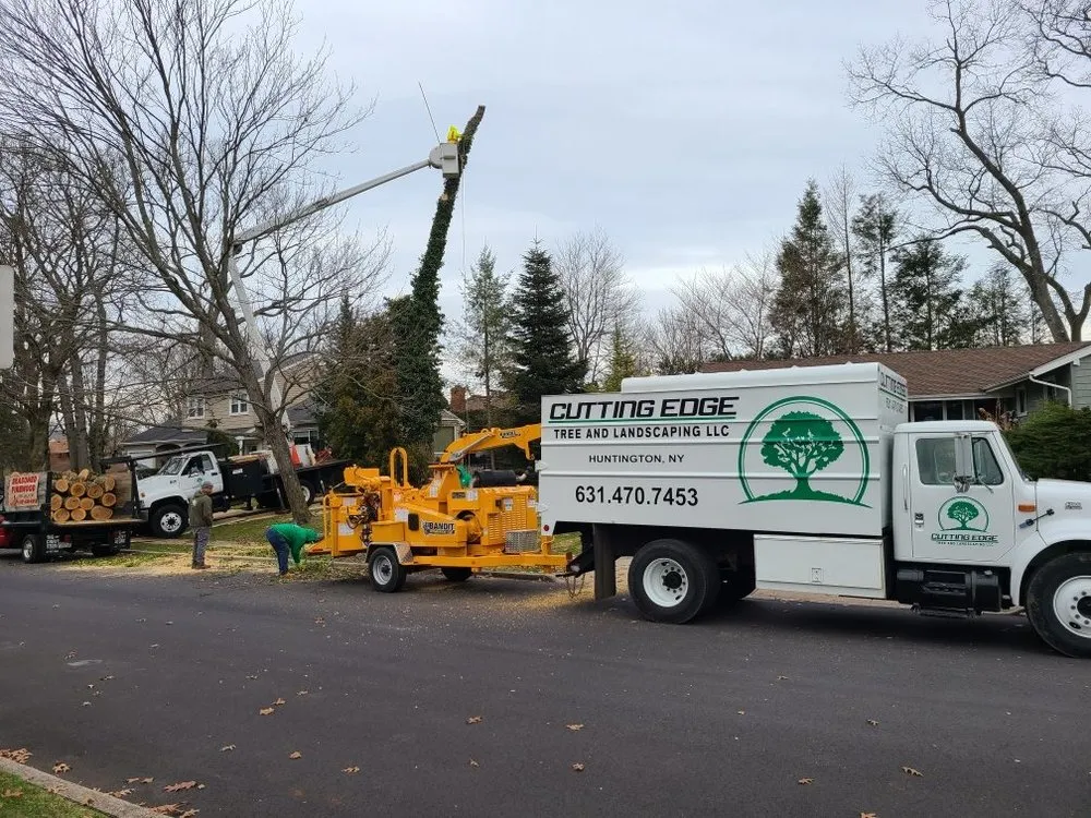 Expert lawn care service with custom design in Huntington, NY by Cutting Edge Tree and Landscaping