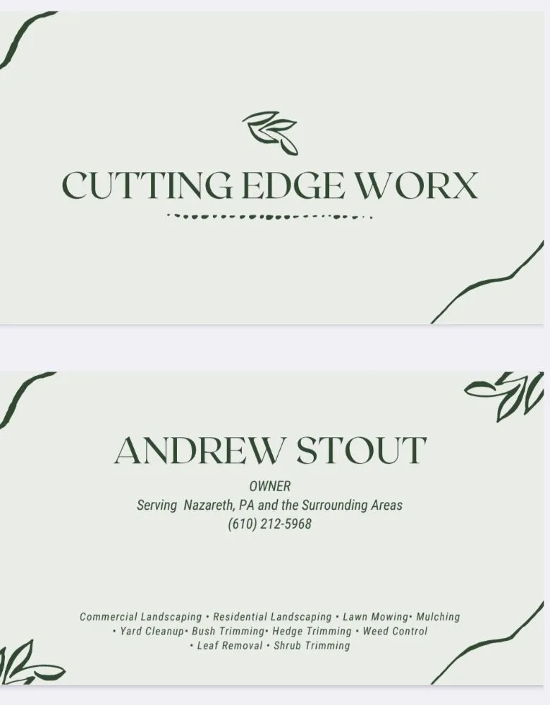 Custom residential landscaping in Nazareth, PA by Cutting Edge Worx