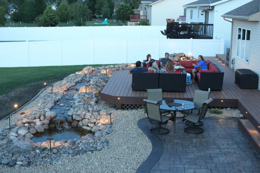 Trusted yard cleanup service with custom design across Bismarck, ND - Cutting Edge Yard Art