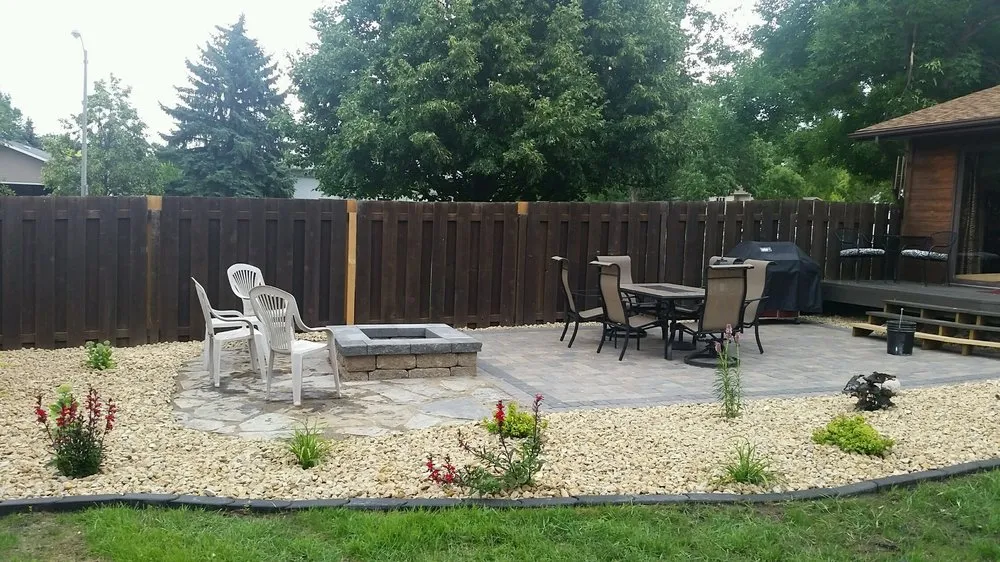 Custom lawn care service for year-round maintenance in Bismarck, ND by Cutting Edge Yard Art