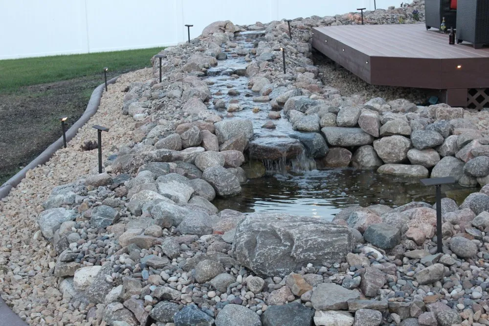 Trusted outdoor landscaping experts serving Bismarck, ND - Cutting Edge Yard Art