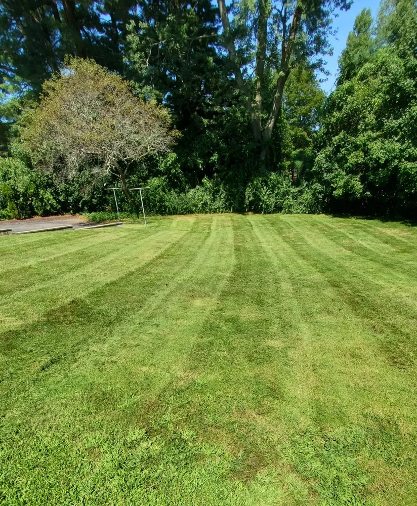 Custom landscape installation for residential properties in Danielson, CT by Cutting Edge Yard Care