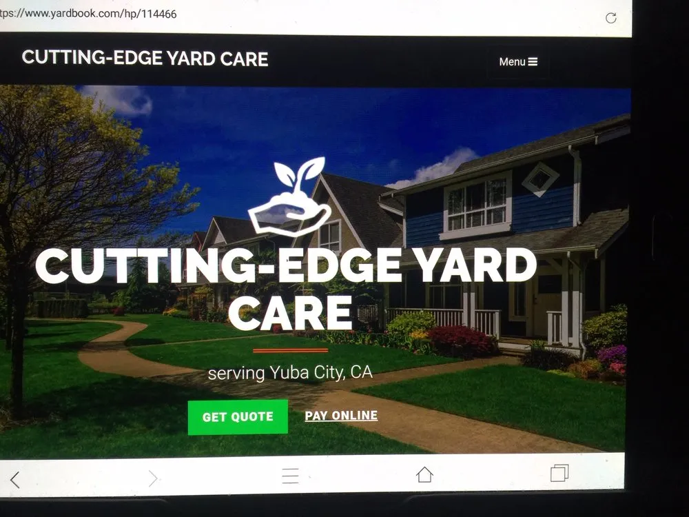 Local landscaping services in Yuba City, CA - Cutting Edge Yard Care
