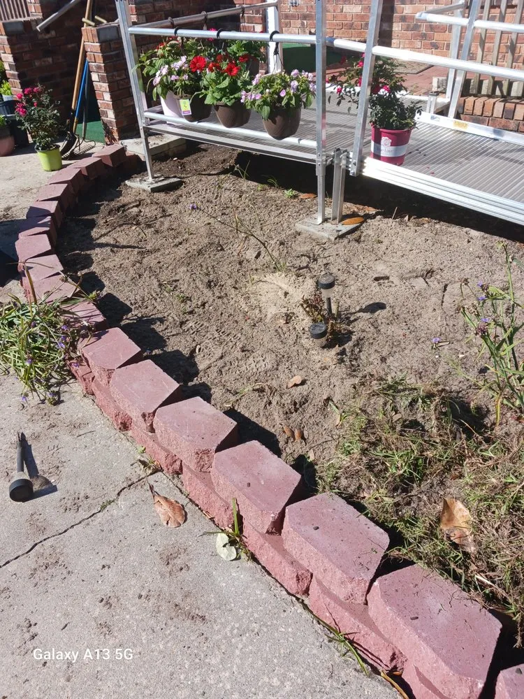 Custom outdoor landscaping in Conway, SC by Cutting Grass and Cutting Prices