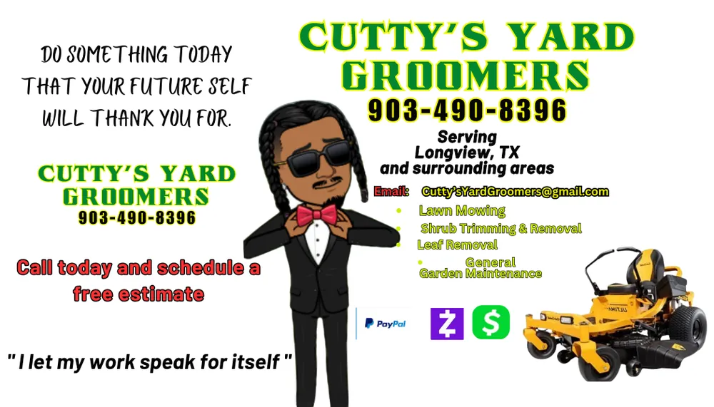 Expert garden landscaping in Longview, TX - Cutty's Yard Groomers