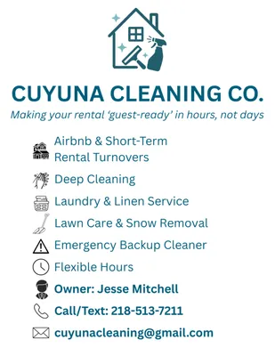 Cuyuna Cleaning