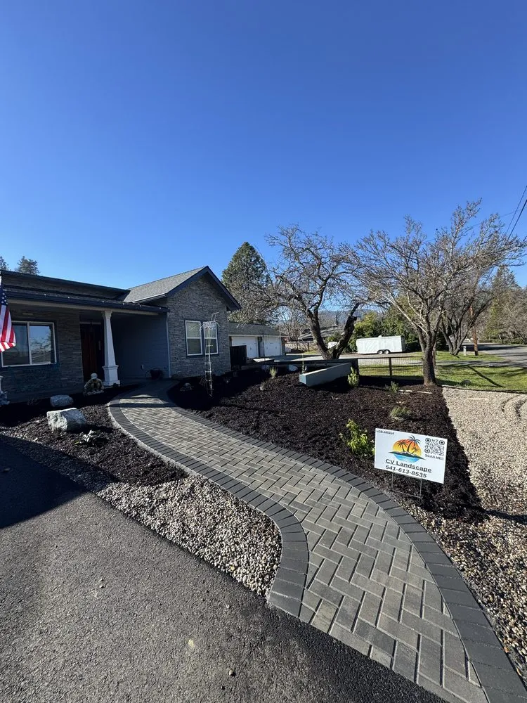 Professional lawn mowing service in Medford, OR by CV Landscape & Maintenance