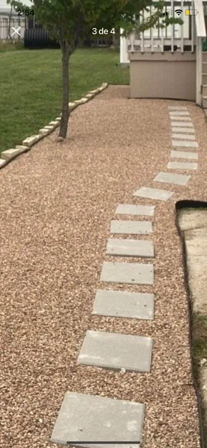 Professional outdoor landscaping with custom design in Rosenberg, TX by CV Landscaping & General Service