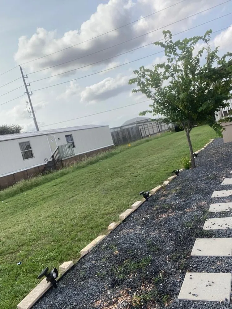 Custom landscape installation experts serving Rosenberg, TX - CV Landscaping & General Service