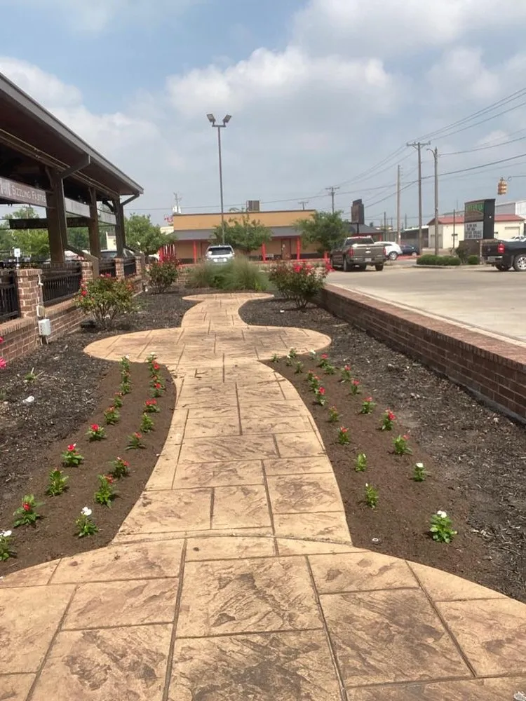 Local outdoor landscaping in Rosenberg, TX by CV Landscaping & General Service