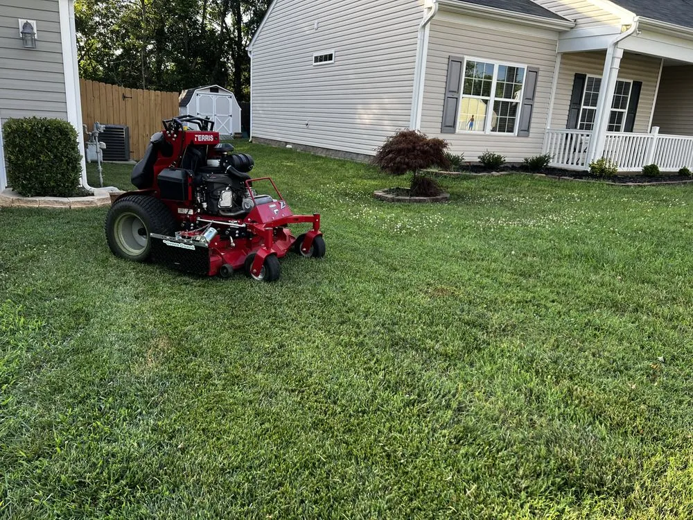 Custom outdoor landscaping for residential properties in Lincolnton, NC by CV Lawn Care