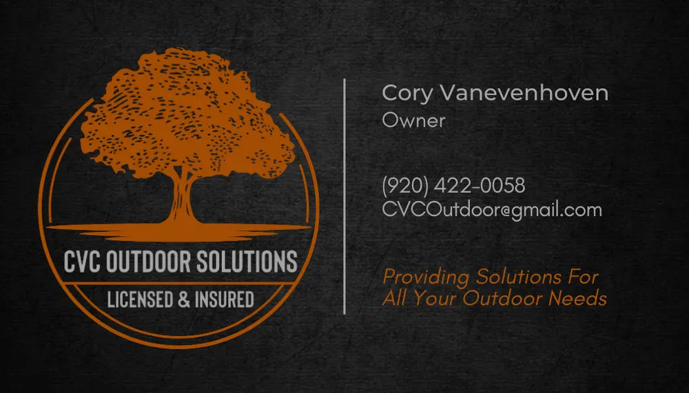 Trusted yard cleanup service for homes in Kaukauna, WI by CVC Outdoor Solutions