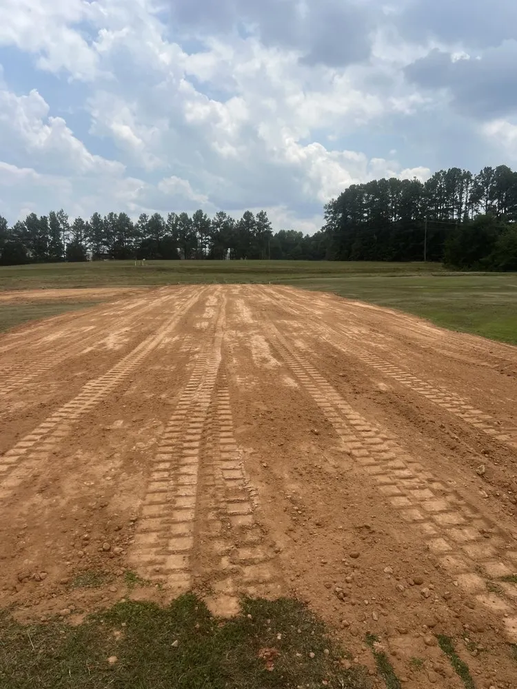 Custom landscape design in York, SC - CW Grading